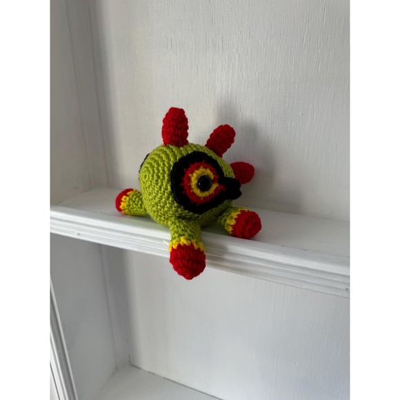 Murloc & Baby Crochet Stuffed Animal World of Warcraft Handmade Plush Gift WOW - Picture 2 of 9